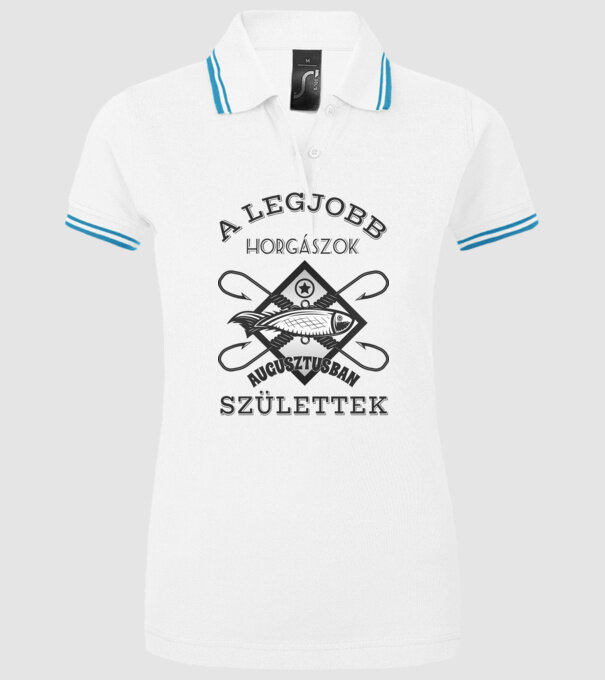  minta fehér pólón