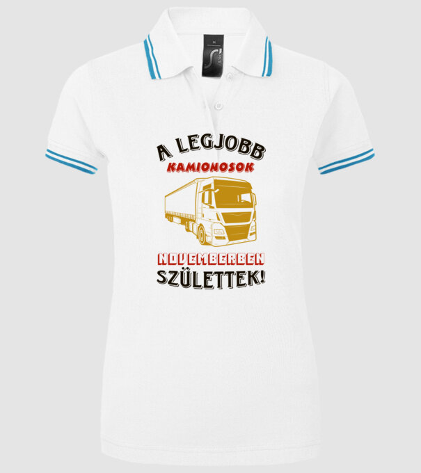  minta fehér pólón
