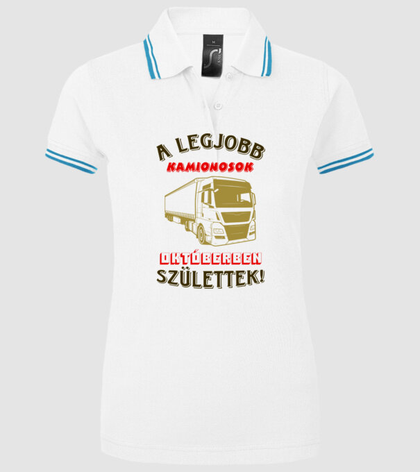  minta fehér pólón