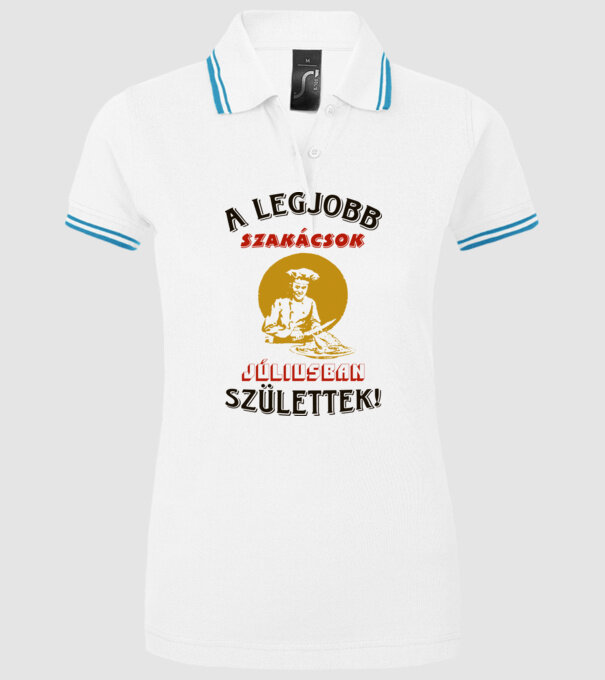 minta fehér pólón