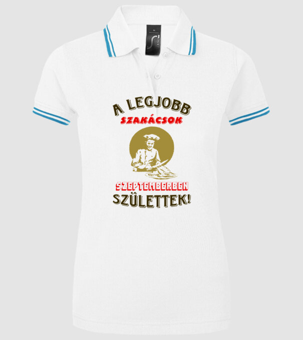  minta fehér pólón