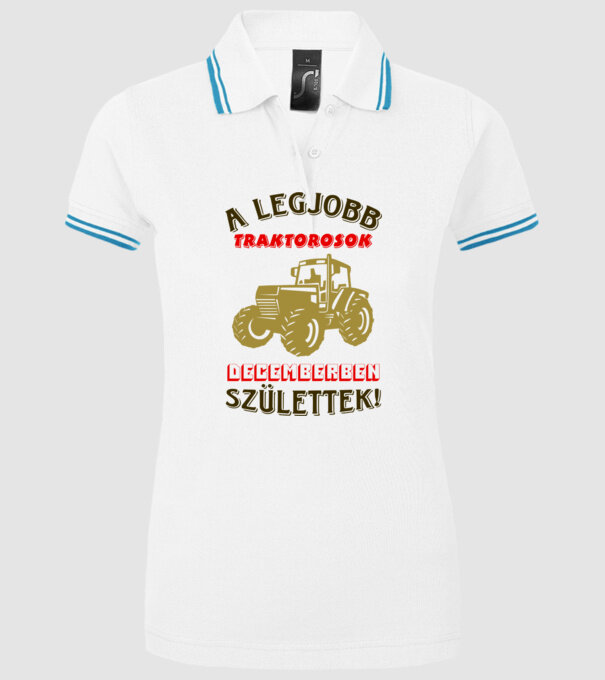  minta fehér pólón