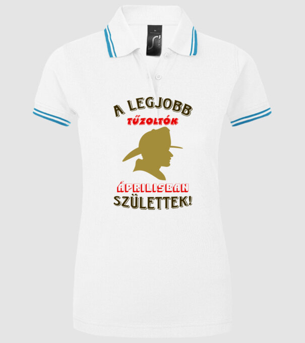  minta fehér pólón