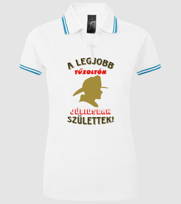  minta fehér pólón