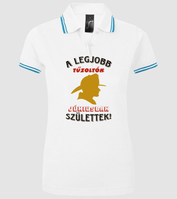  minta fehér pólón