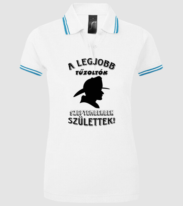  minta fehér pólón