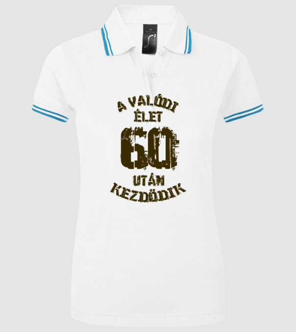  minta fehér pólón