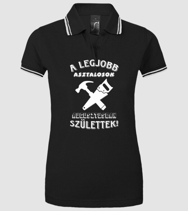  minta fekete pólón
