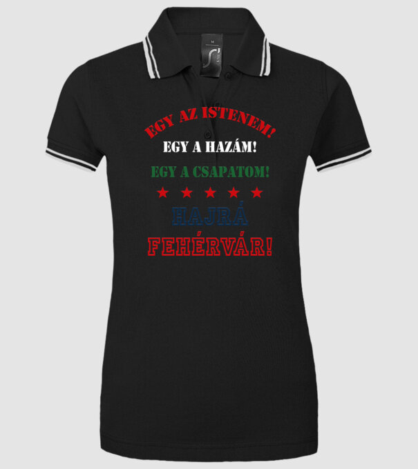  minta fekete pólón