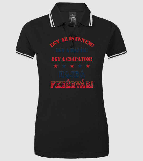  minta fekete pólón