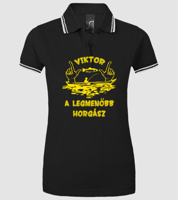  minta fekete pólón