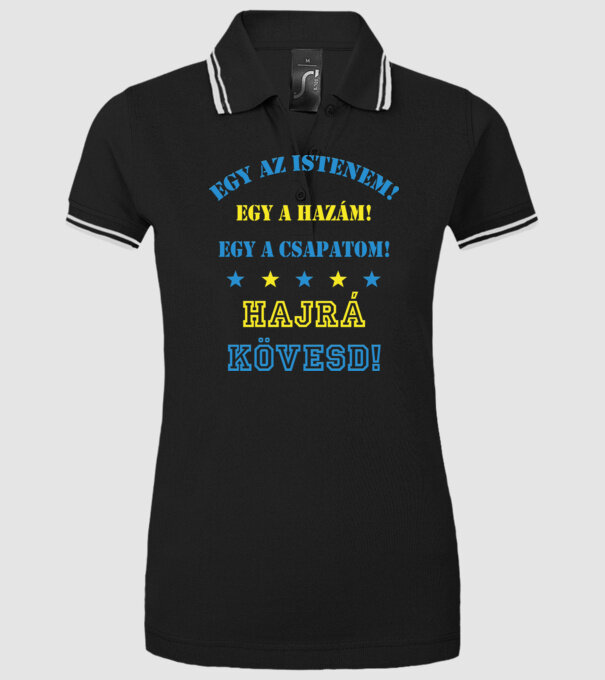  minta fekete pólón