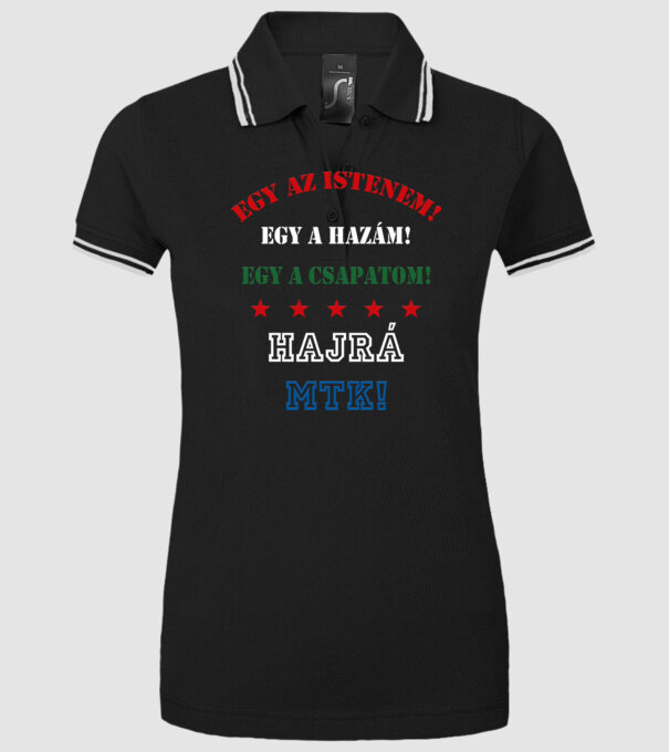  minta fekete pólón
