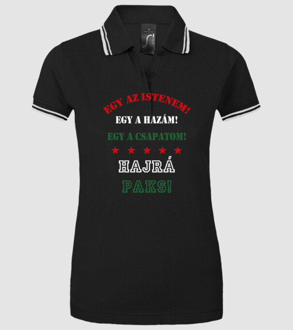  minta fekete pólón