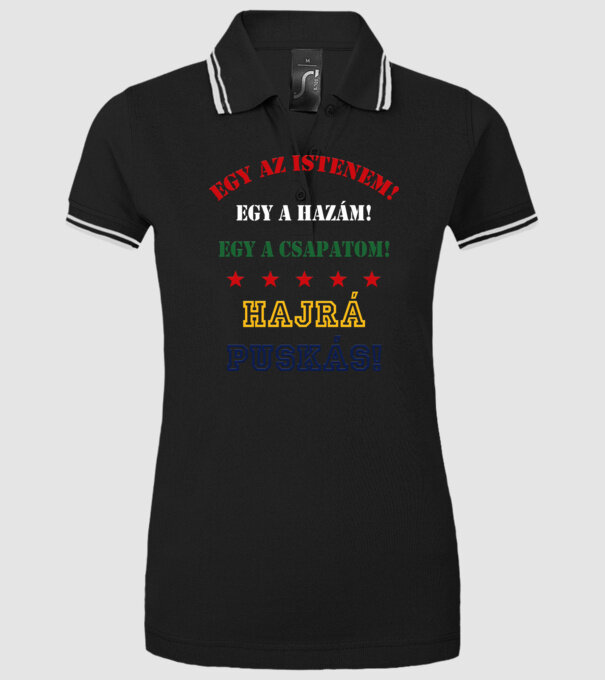  minta fekete pólón
