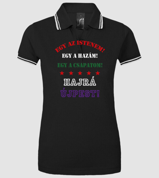  minta fekete pólón