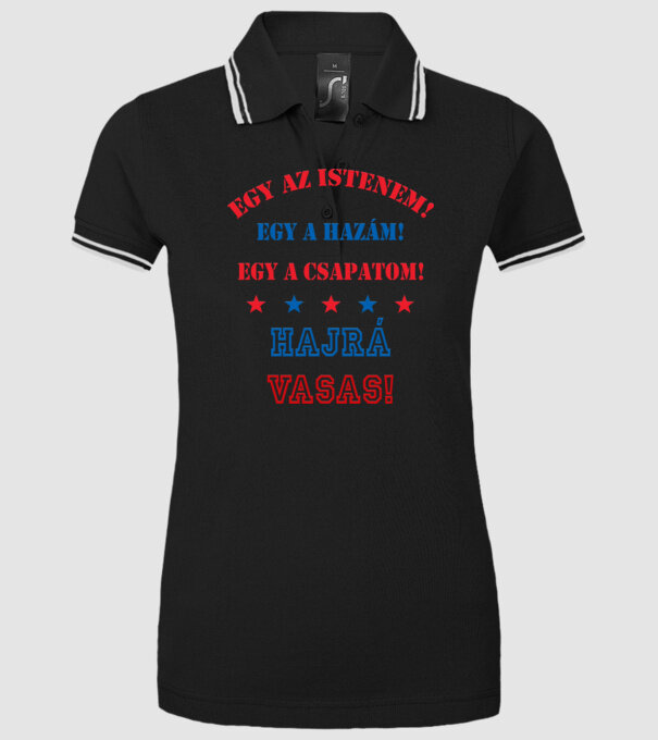  minta fekete pólón