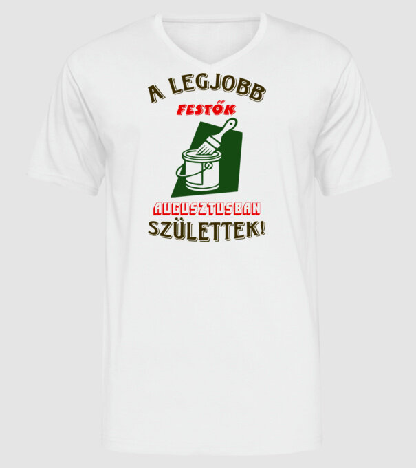  minta fehér pólón