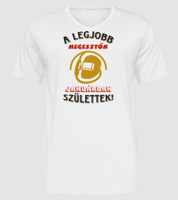  minta fehér pólón