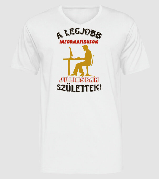  minta fehér pólón