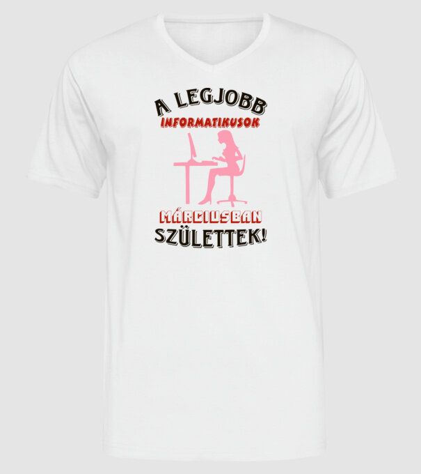  minta fehér pólón