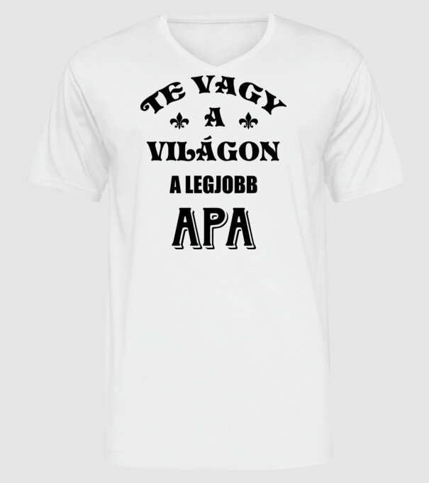  minta fehér pólón
