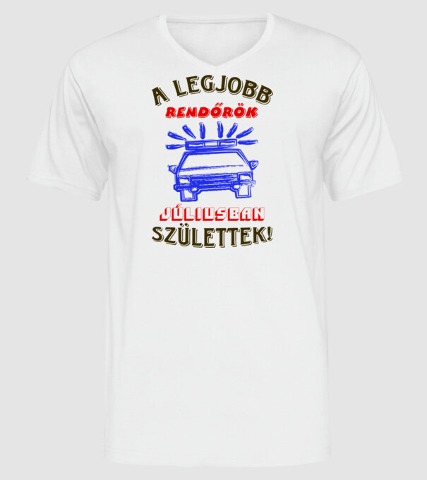  minta fehér pólón