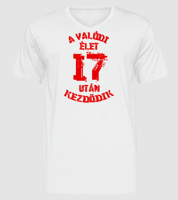  minta fehér pólón