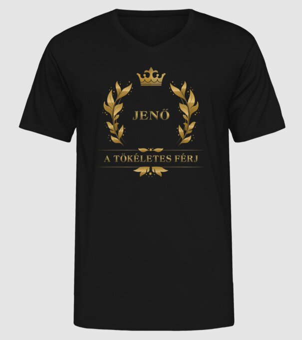  minta fekete pólón