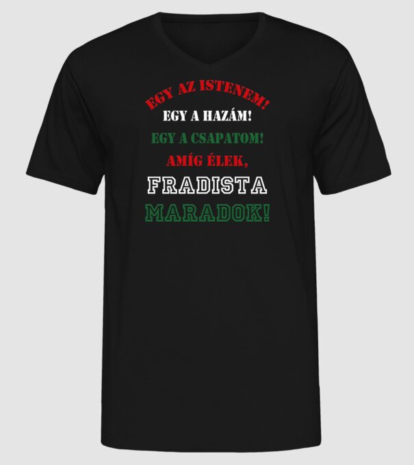  minta fekete pólón