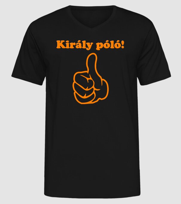  minta fekete pólón