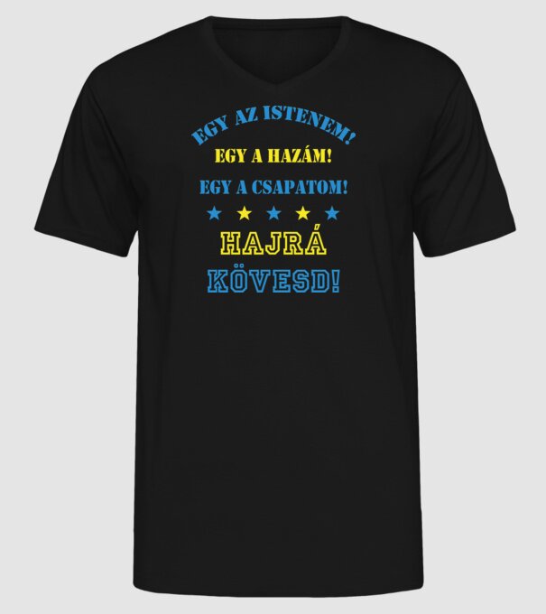  minta fekete pólón