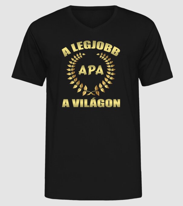  minta fekete pólón