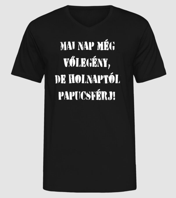  minta fekete pólón