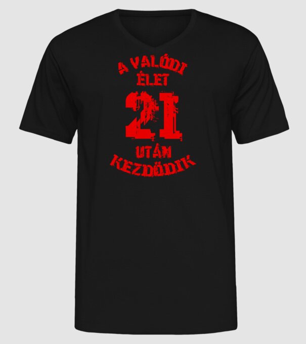  minta fekete pólón