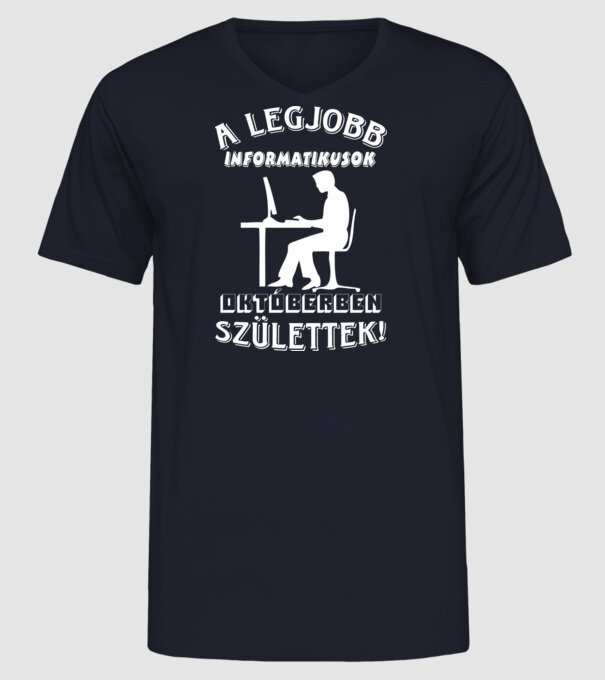 minta sötétkék pólón