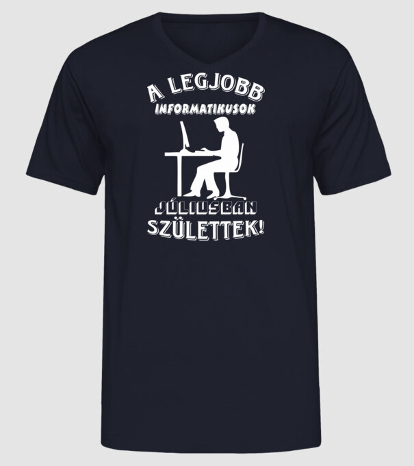  minta sötétkék pólón