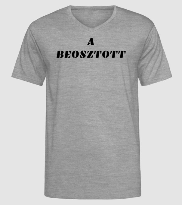  minta szürke pólón