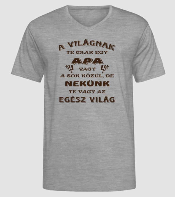  minta szürke pólón
