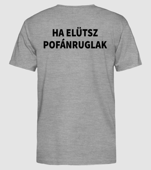  minta szürke pólón