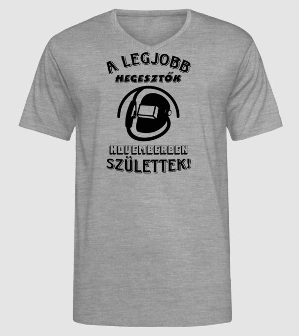  minta szürke pólón