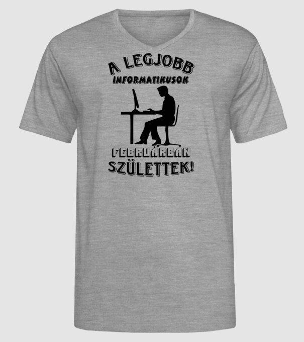  minta szürke pólón