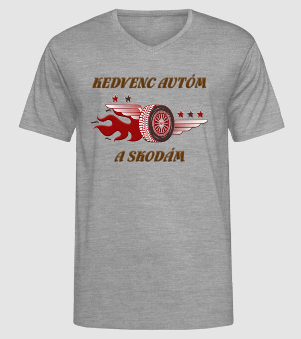  minta szürke pólón
