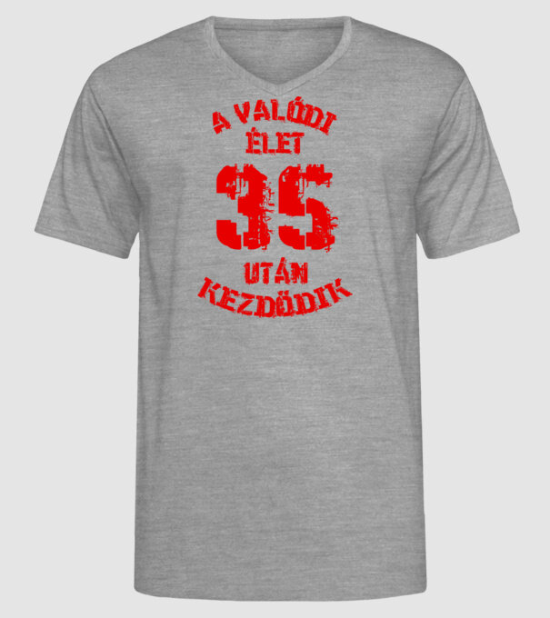 minta szürke pólón