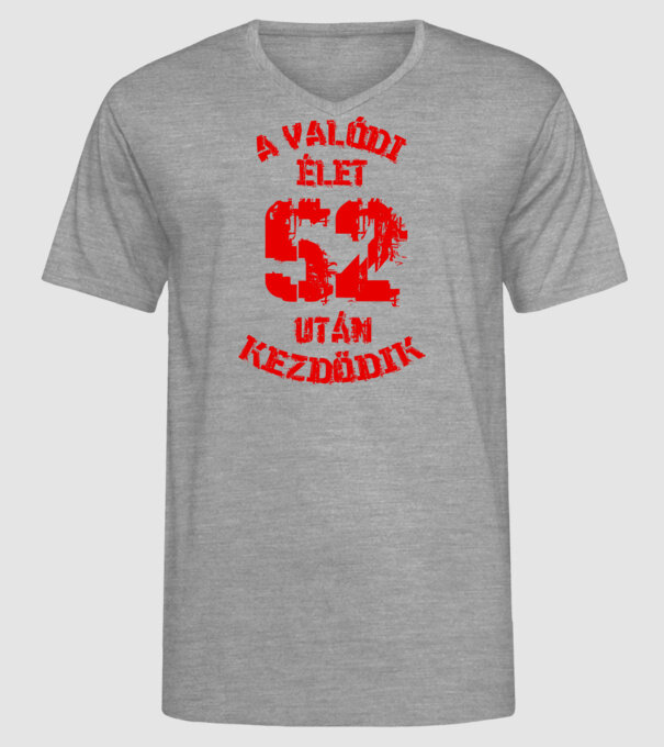  minta szürke pólón