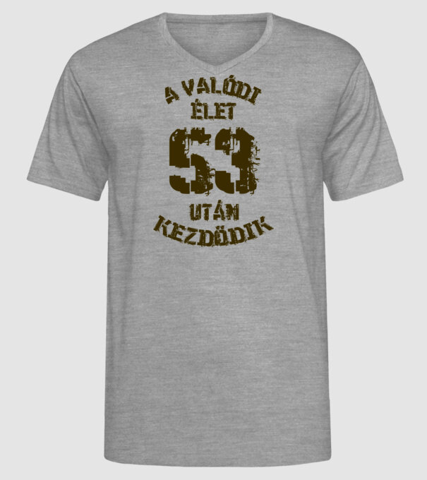  minta szürke pólón