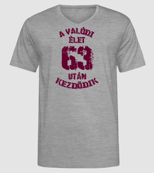  minta szürke pólón