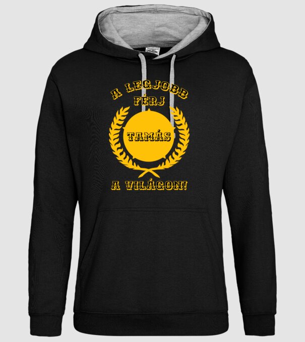  minta fekete pólón