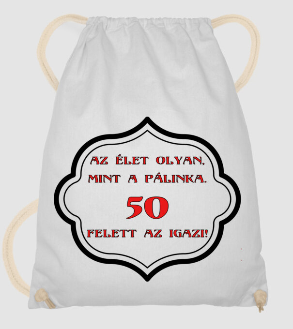  minta fehér pólón