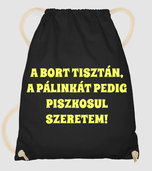  minta fekete pólón